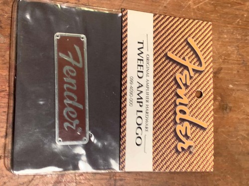 Fender tweed amp - tweed, logo