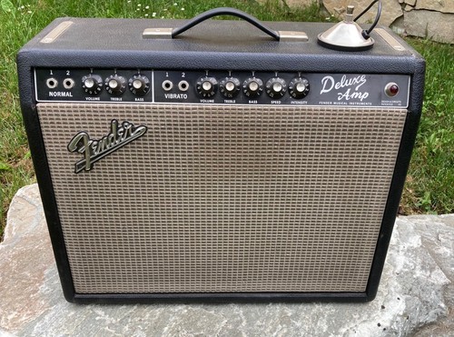 1965 fender deluxe - fender, amp