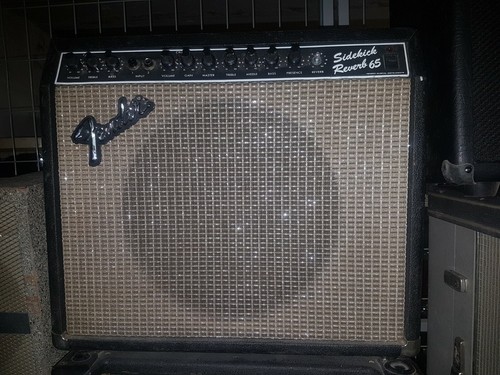 Fender sidekick reverb - fender, amp