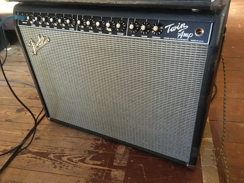 Fender twin amp 100 w - fender, twin-amp